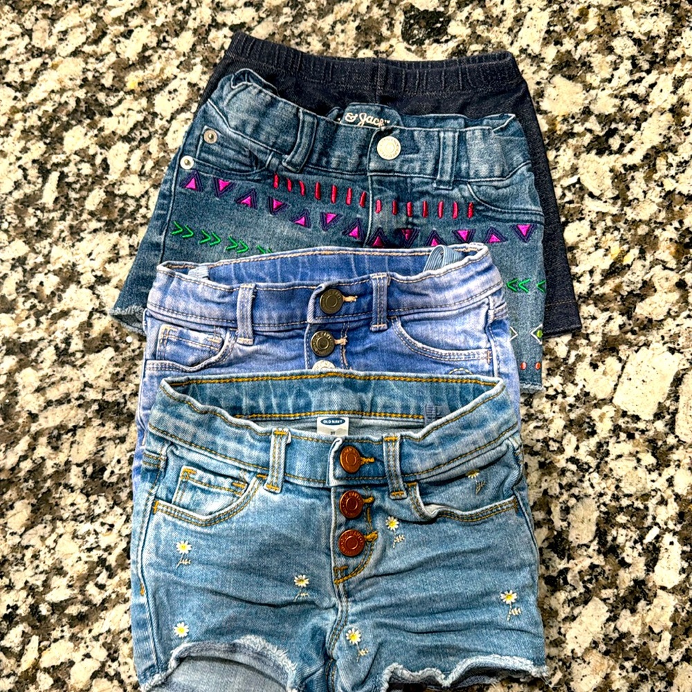 3T Girl Shorts Lot